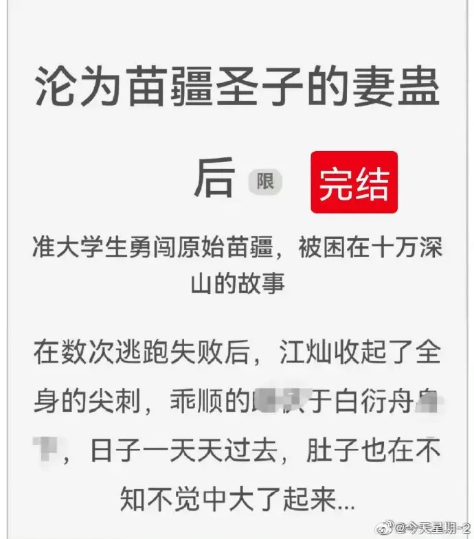 沦为苗疆圣子的妻蛊后全文阅读_沦为苗疆圣子的妻蛊后免费txt下载_狐狸雨小说完结版资源