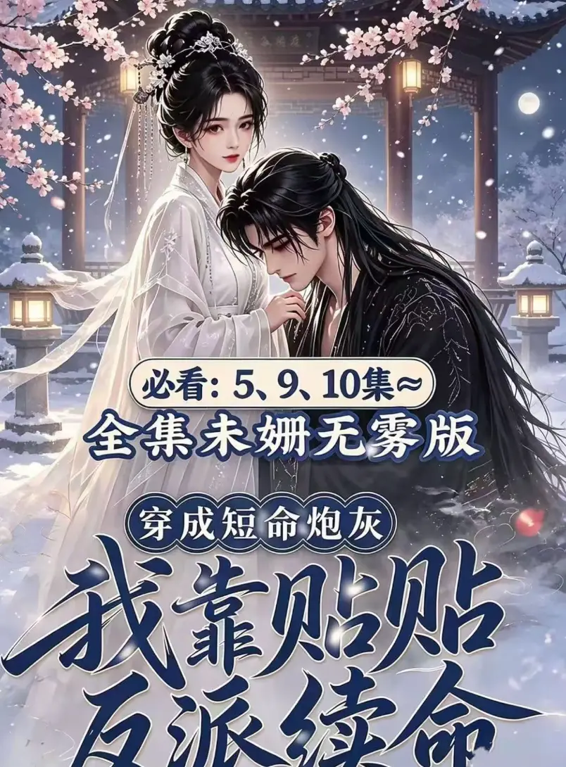 穿书炮灰反派续命题材 - AI漫剧黄果版《穿成短命炮灰，我靠贴贴反派续命》未删减全集完整版免费观看 - 最新去雾版在线看
